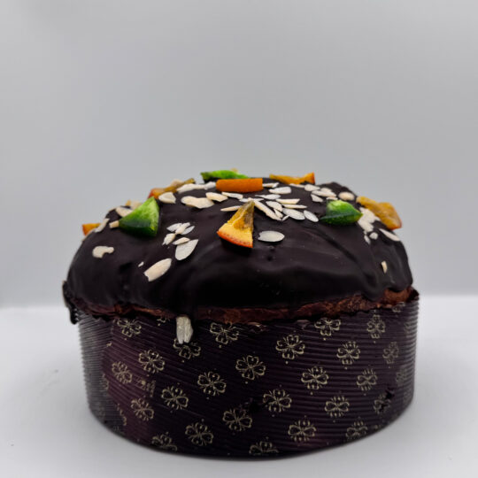 Panettone agrumato con crema di mandarino